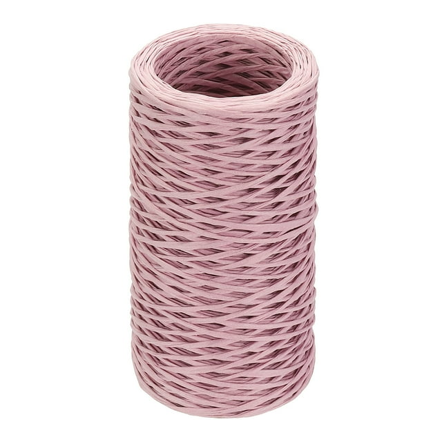 Uxcell 55 Yards Floral Bind Wire Wrap Twine, 1mm Floral Wire Vine Bind Wire Rustic Craft Wire for DIY Projects Flower Bouquet Making Wreath Gift Wrapping Wedding Decoration, Purple