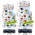 thumbnail image 6 of Personalized Lion Nap Mat With Custom Name for Lion Lover Kids. Lion Animals Design Blanket for Daycare and Preschool. Convenient and Washable.(Cushions + Pillows22.5"x55"+Blanket size: 33.5" x 45"), 6 of 8