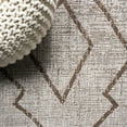 thumbnail image 6 of JONATHAN Y SANTA MONICA 4 x 6 Area Rug, Carwa Tribal Diamond Trellis - Beige/Brown, SMB128A-4, 6 of 9