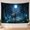 C, variant on XaaKee Tapestry Wall Hanging, Mystical Deer Full Moon Enchanted Woods Fantasy Nature Tapestry, High-Quality Polyester Bedroom Tapestry, 60x40Inch