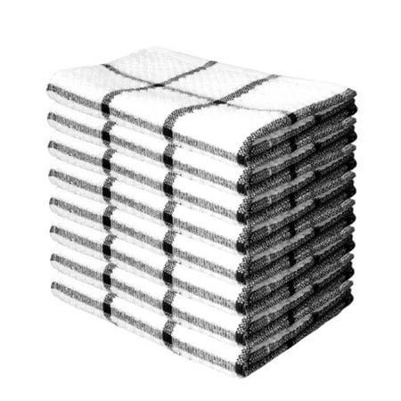 

100% Cotton Terry Kitchen Dish Towel 12 x 12 Inches 8Pcs(style B)