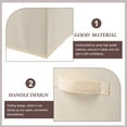 thumbnail image 2 of LIFKOME 2Pcs Wardrobe Packing Boxes Hardboard Foldable for College Students Bathroom, 2 of 8