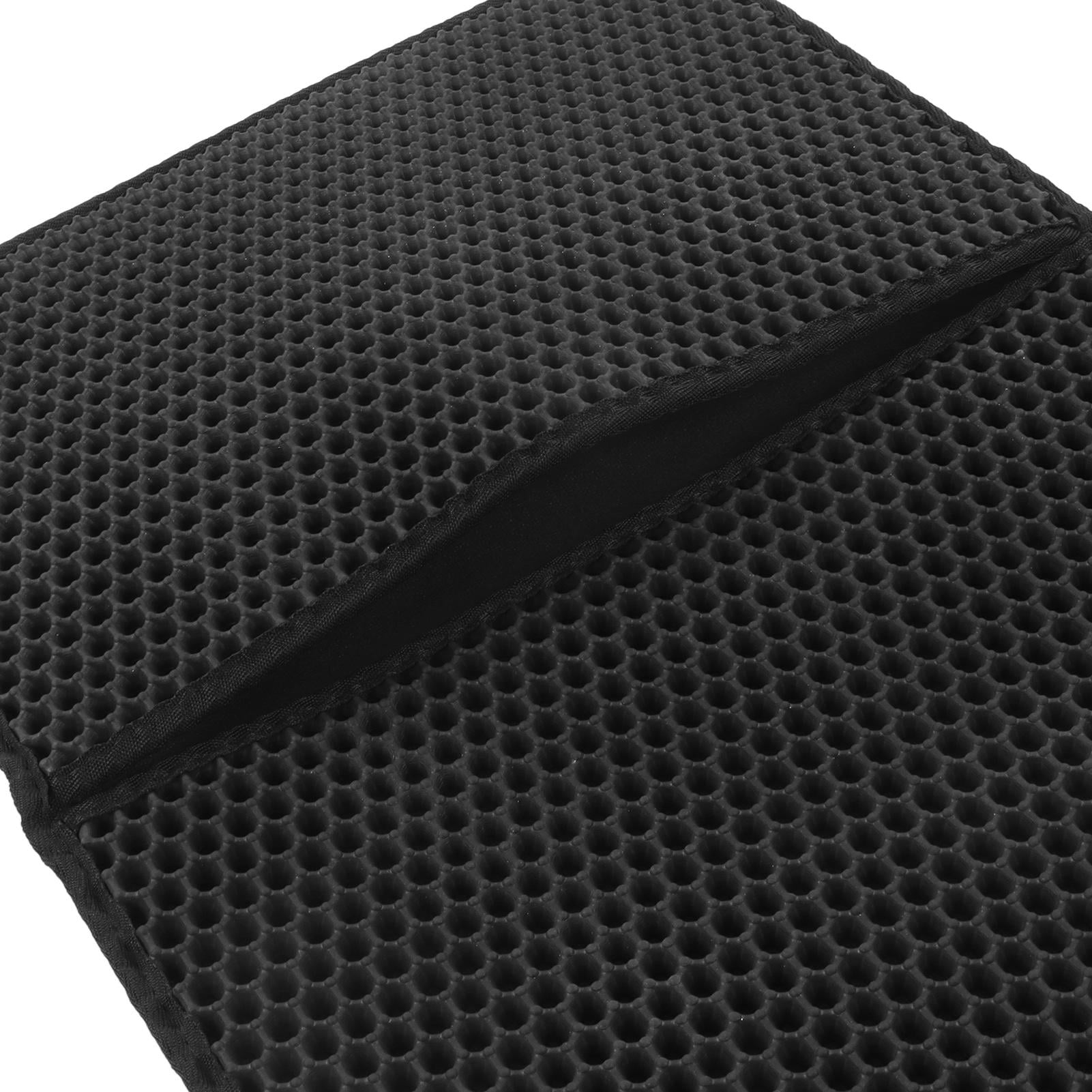 BOKYAN Double‑Layer 3D Honeycomb Cat Litter Mat – Waterproof, Non‑Slip, Easy to Clean, 28×41 cm