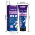 thumbnail image 5 of Crema corporal hipoalergénica de 60 ml, crema bálsamo esencial para mejorar el sueño para obras de baño Ehuebsd Cuidado Belleza, 5 of 5