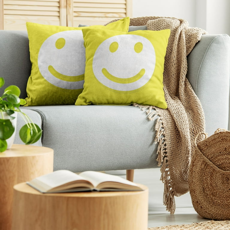 Pillow with face printed on it top
