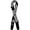 Big Star Black/White, variant on Lock-It Straps Polymer Plush 2" Locking Guitar Strap Big Star Black/White