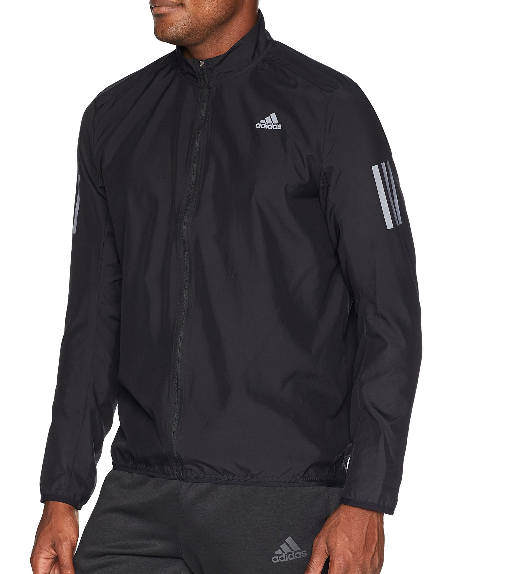 Adidas Activewear Jackets Mens Activewear Jacket Full Zip Windbreaker XL