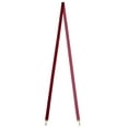thumbnail image 1 of CORBATA DE LAZO DE VELVET RIBBON LARGA DE DOBLE CAPA ATADA A MANO CON CUENTAS 52.8×0.6'' BURDEOS, 1 of 5
