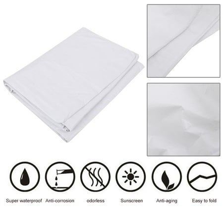 2017 New 3*3 Meter Sun Shelter Tarpaulin Heavy Duty Canopy Tarp Tent Car Boat Cover