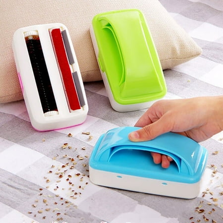 

Upgrade Double Roller Dust Cleaning Brush Carpet Table Sofa Brush Cleaner Plastic Handheld Debris Sweeper Dust Cleaning Tool