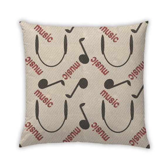 Ahgly Company Outdoor Square Contemporary Throw Pillow, 18 inch by 18 inch