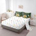 thumbnail image 3 of Catabedysis Modern Colorful Camper 7 Pieces Full Size Bedding Sets,Cartoon Camping Print Full Size Bed in a Bag For Boys,Multicolor,Polkadot Reversible, 3 of 7