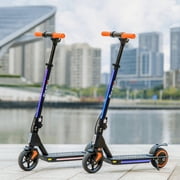 5TH WHEEL KS05 Kids Electric Scooter for Ages 8+, Foldable E Scooter with 130W Motor, Up to 10 MPH & 5 Miles Range, 3 Speed Modes, LED Display, Adjustable Height, UL 2272