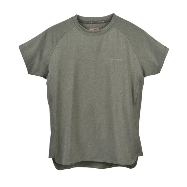 Aubrion - Camiseta Técnica Energise para Niños/Niñas (Oliva)