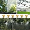 thumbnail image 2 of 10 Buses de Brumisation en Laiton pour Arroseur de Jardin Système de Refroidissement Extérieur, 2 of 10