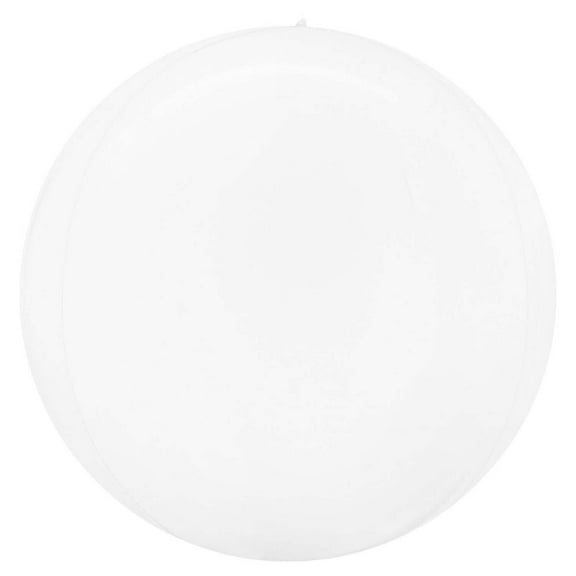 7 inch Mirror Balloon - White Foil Mylar Balloon - Party Supplies Decorations