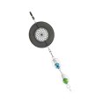 thumbnail image 3 of Música Espiral Bola de cristal Carillón de viento Interior al aire libre Hogar Tienda Decoración Navidad Colgante Carillón de viento Noticed HA1560-01B, 3 of 6