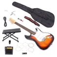thumbnail image 3 of Guitar Set Electric Guitar Kits Electric Guitar Set Sunset  C-Shaped Neck Musical Instruments For Beginners, 3 of 8