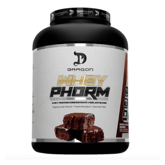 Proteina Whey Phorm Dragon Pharma 5LB (60 SERV) Brownie Doble Chocolate