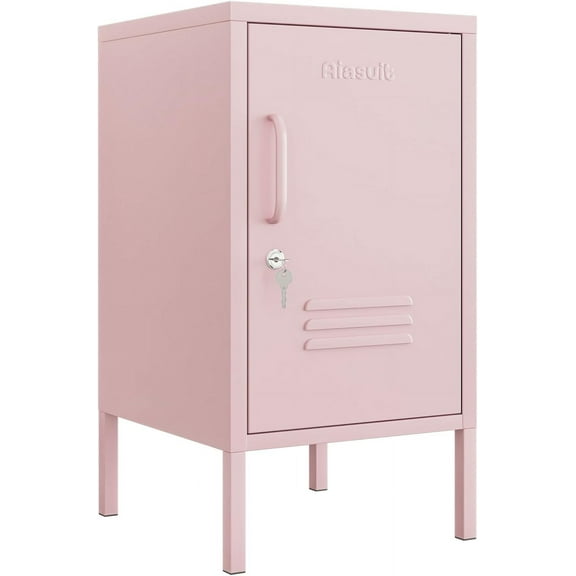 Modern Sideboard Simple Style Coffee Table Cabinet Decorative Storage Cabinet Living Room Multi Display Cabinet Storage Cabinet Easy to Assemble Pink Size: 28”H x 13.8”W x 15”D