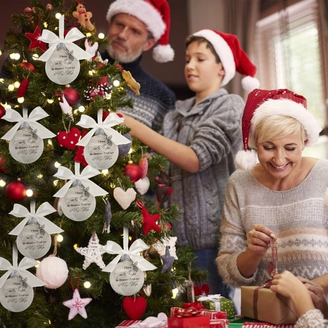 XWSHYW Adornos Colgantes Adorno Navideño, Bonito Adorno para Árbol de Navidad, Regalo para Colgar En Árbol de Navidad, Decoración para Fiestas