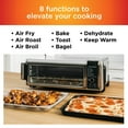 thumbnail image 3 of Ninja® SP101 Foodi™ 8-in-1 Digital Air Fry Oven, Flip-Away for Storage, Dehydrate, Keep Warm, 3 of 36