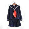 thumbnail image 1 of My Hero Academia Disfraz de Halloween Anime Boku No Hero Academia Himiko Toga Jk Uniforme Suéter Abrigo Peluca Disfraces ANvy 3pcs setXxl, 1 of 4