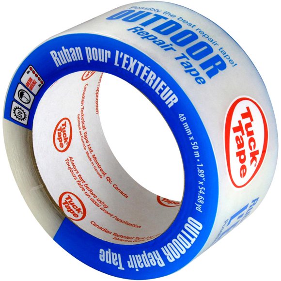 Ruban de Réparation Extérieur - 48 mm x 50 m, Clair