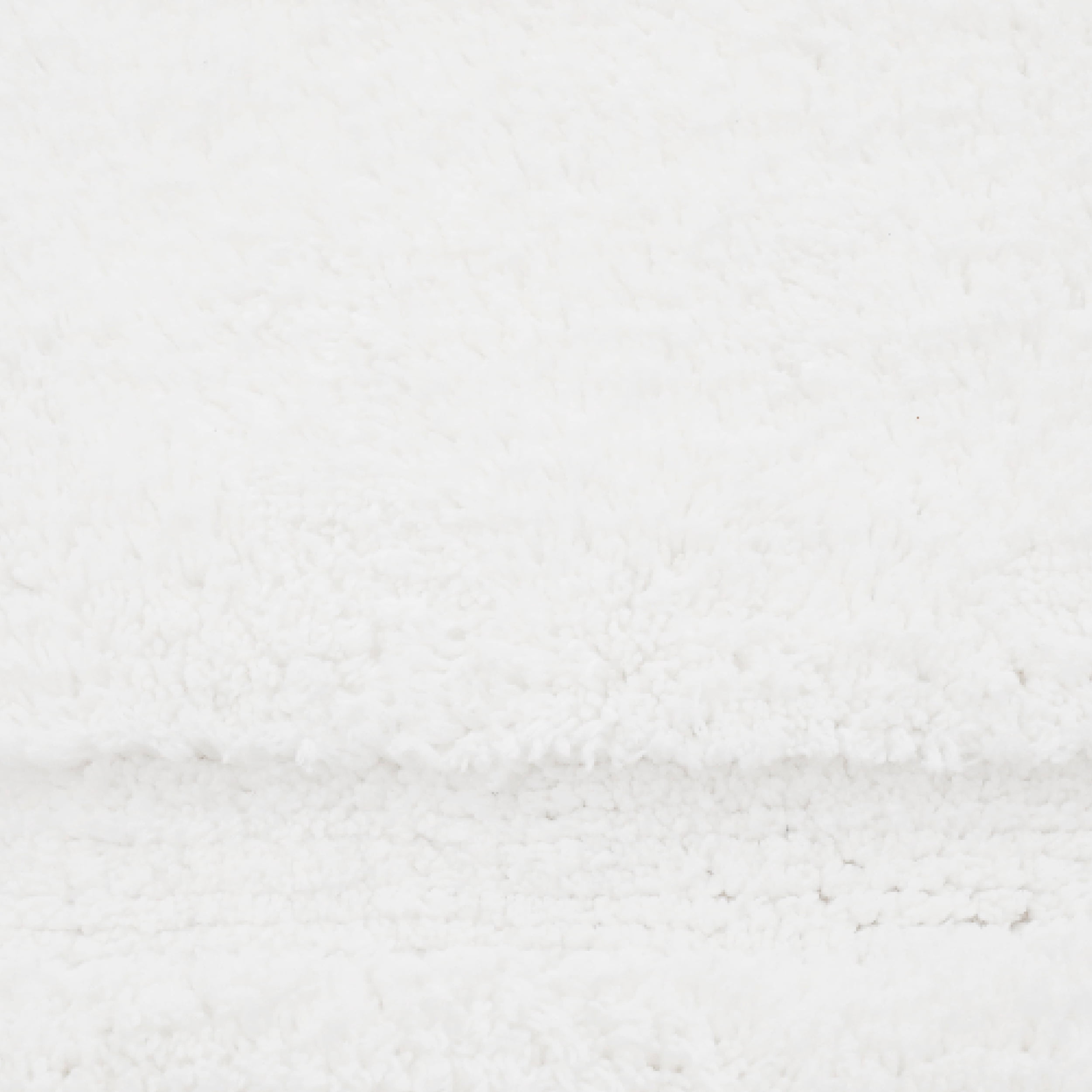 Jean Pierre New York Lydia Border 100% Cotton Bath Mat - Non-Slip Bath Rug - White - 17"x24"