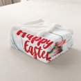 thumbnail image 4 of Erosebridal Easter Eggs Throw Blanket for Couch 60x80,Animal Rabbit Fleece Blanket,Festival Decor, 4 of 6