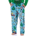 thumbnail image 5 of Peanuts Snoopy Pajamas Men's Merry & Bright 2-Piece Adult Lounge Sleep Set, 5 of 6