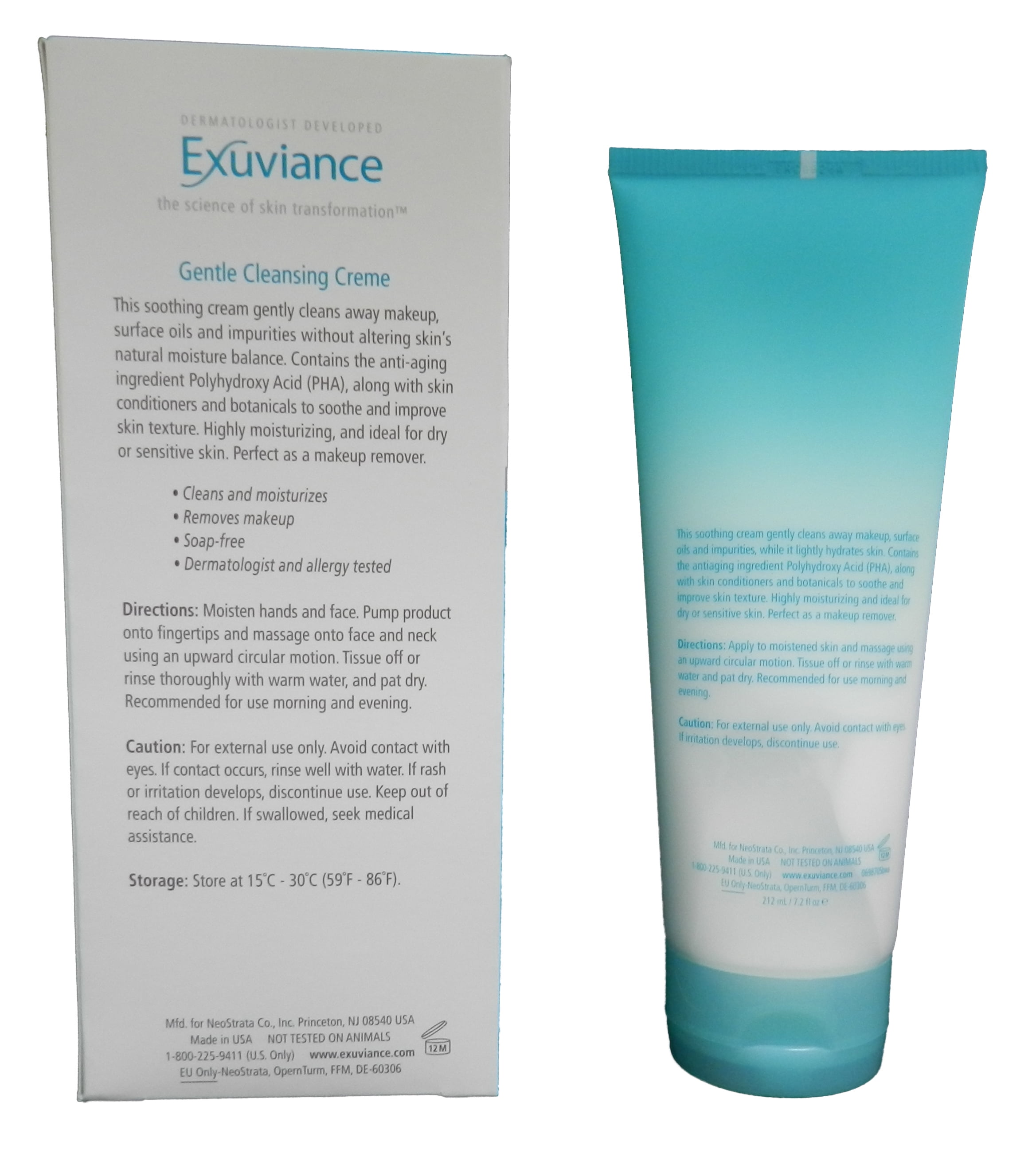 exuviance cleansing creme