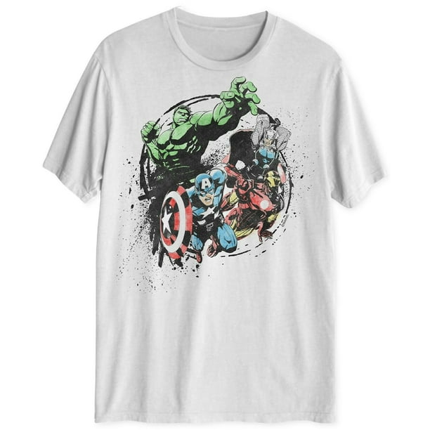 marvel tshirt adult