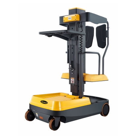 APOLLOLIFT 200lb Mini Self Propelled Order Picker Electric Powered Platform Pallet Truck 197" Height