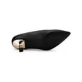 thumbnail image 5 of BLISSFUL STEP Women's Dress Pumps Pointed Toe Stiletto Heel Slip On Mid Heel Shoes Black 9, 5 of 8