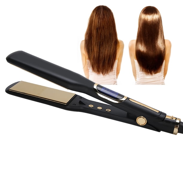 Plancha De Pelo Eléctrica, Plancha De Pelo Con Enchufe Europeo De 100-240 V, Plancha De Pelo Profesional, Peluquería Para Todo Tipo De Cabello En El Hogar