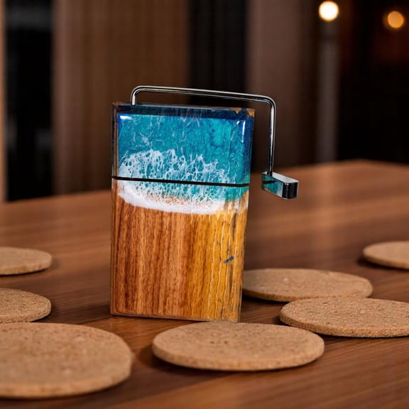 Ocean Maple Cheese Slicer Board