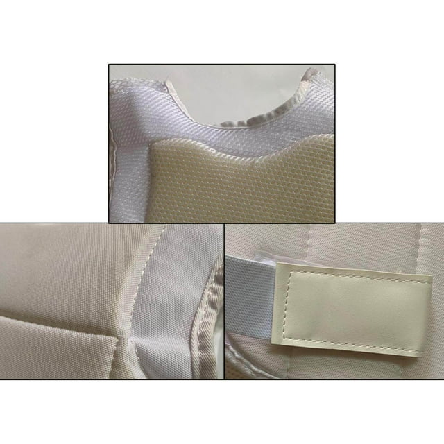 kurtrusly Karate Chest Protector Chest Guard Ribs Protection Pad Rib Shield Armour Taekwondo Muay Thai S