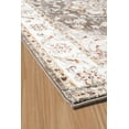 thumbnail image 3 of Designer Home Delos Area Rug 3001-00494 Ponte Vecchio Taupe Bordered Vines 1' 10" x 3' Rectangle, 3 of 3