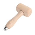 thumbnail image 4 of 4X Wooden Mallet Leathercraft Carving Hammer Sew Leather Tool Kit (Wooden), 4 of 5