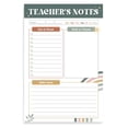 thumbnail image 7 of OIUR Bohemian Rainbow Teacher Notepad Gratitude Gift with To-Do Lists Contact Log & Notes Section Inspirational Planner for Educators, 7 of 7