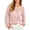 Pink, variant on Qingpeng Womens Crochet Hollow Out Tops Summer Long Sleeve Cover Ups Fashion Fall Casual Outfits Streetwear for Women