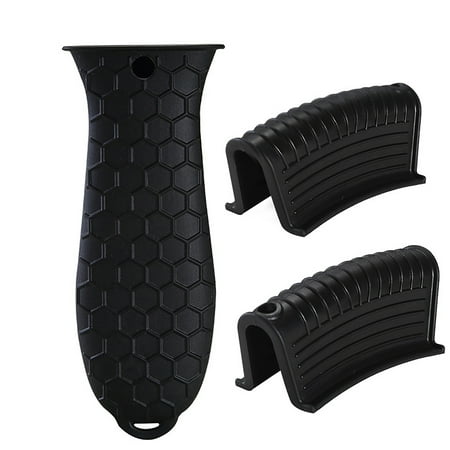 

1 Set Pot Handle Grip Heat-Resistant Non-Slip Anti-scald Hot Pan Gripper Plate Dish Lifter Kitchen Gadgets