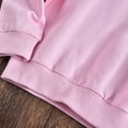 thumbnail image 6 of LNMQLPDBS Cute Tops for Girls Puff Long Sleeve Crewneck Shirts Ruffle Shoulder Solid Color Tops Toddler Girl Sweatshirt Trendy Casual Baby Girl Clothes for Vacation Party Pink 8-12 Years, 6 of 7