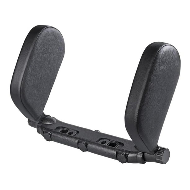 Reposacabezas De Espuma Viscoelástica Para Asiento De Coche en apariencia De U De Coche Para Niños Negro