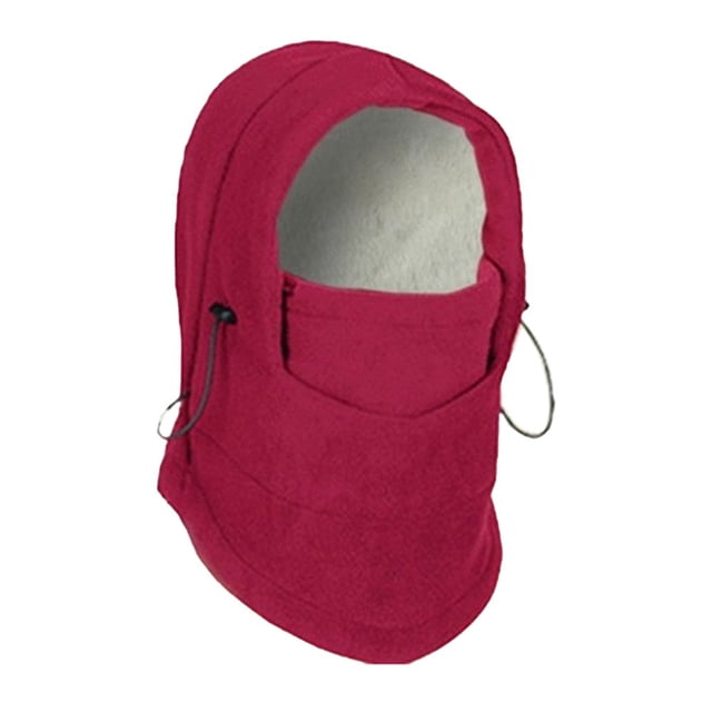 MesaSe Chapeaux Capot Plus Chaud Coupe-Vent Ski Réglable Couverture de Sangle Bonnets Moto pour Temps Froid Randonnée Vélo Équitation Coupe-Vent