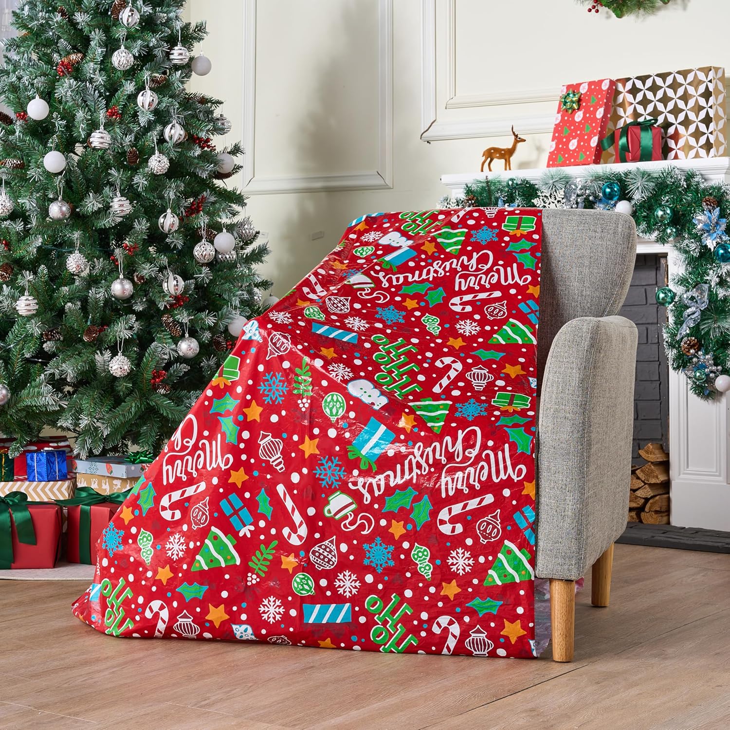 Joyfy Jumbo Bicycle Christmas Gift Bag 60" x 72" photo 2