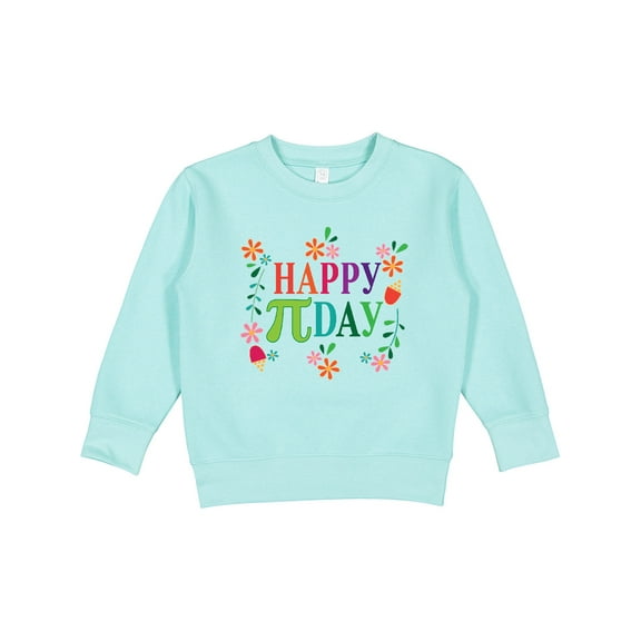 Inktastic Happy Pi Day Girls Toddler Sweatshirt