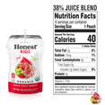 thumbnail image 6 of (4 pack) Honest Kids Organic Super Fruit Punch Juice, 6.75 fl oz, 8 Pouches, 6 of 7