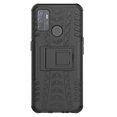 thumbnail image 3 of KAIYANG Carcasa híbrida de PC y TPU con soporte para neumáticos Cool Tyre para Oppo A53 (2020) Estilo A Oppo A53 (2020) Negro, 3 of 5